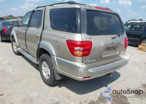 2001 Toyota Sequoia Sr5 V8 z USA, uszkodzony, nr VIN 5TDZT34A91S047951